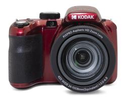 KODAK Pixpro AZ425 digitális fényképezőgép, piros (KO-AZ425-RD)