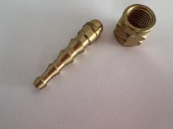 Oxyturbo  Csatlakozó tömlővéggel  1/4