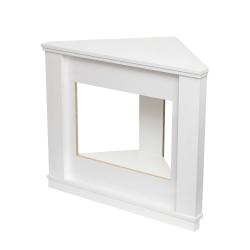 Home sarokkeret, FKKI 03 kandallóhoz, fehér (FKKF05)