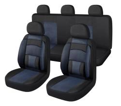 Univerzális üléshuzat szett 11 részes  fekete-kék (203-3BKBL)