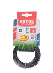 Extol Premium damil szegélynyíró géphez 2,4 mm, négyszög keresztmetszetű, 15m (8870914)