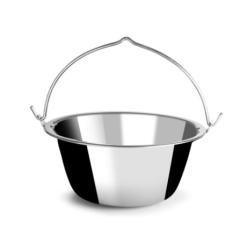 Perfect Home Rozsdamentes bogrács 30 liter szegecselt fül nehéz (13958)