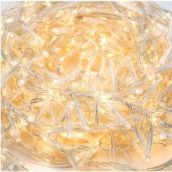 Home LED-es cluster fényfüggöny, 576db melegfehér LED, 3,4m (LFF576)