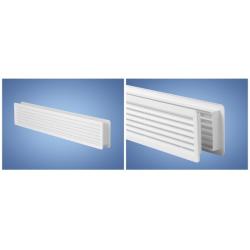 Szellőzőrács 150x60mm műanyag fehér (3364664)