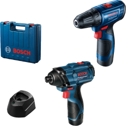 Bosch kombinált csavarozó készlet akkuval, töltővel, kofferben (06019G8023)