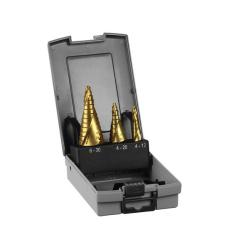 Bosch 3 darabos lépcsős fúró készlet HSS-TiN (2608587432)
