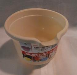 Mixerhez műanyag keverőedény 1 l vajszín (170)