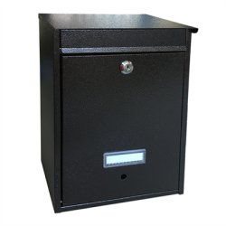 Postaláda álló 22 x 32 cm, bronz, névtartóval (3490153)