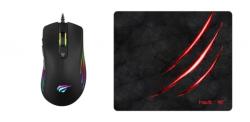 Havit Gamenote gamer egér + egérpad (MS-1007CM)