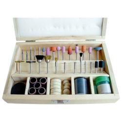 Mini köszörű tartozék klt., 3,2mm, 100db; POW 180-hoz és EXTOL 404111, 404116-hez (73410)