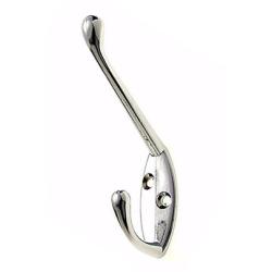 Kalaptartó fogas fém egyágú króm (3562046)