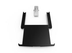 ECG mosó- és szárítógép összeépítő keret kihúzható fiókkal, fekete (TMK 3B)