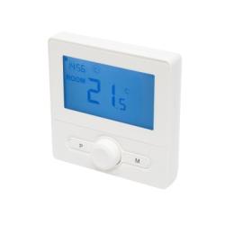 Home digitális termosztát ablaknyitás-érzékelővel, fali, fehér (THE25W)