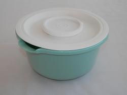 Keverőtál műanyag, kettős tetővel 3 l menta (290)