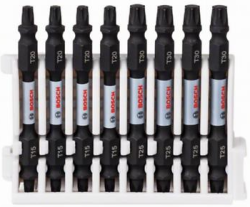 Bosch Impact Control kétvégű Torx csavarbit csomag  - 8 db (2608522343)
