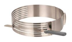 MPM Smile tortavágó gyűrű szeletelő késsel, rozsdamentes acél (SAK-9)