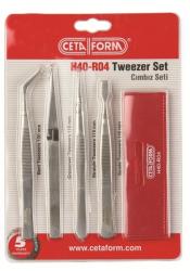 Ceta Form Csipesz rozsdamentes készlet 4 részes (CE-H40-R04)