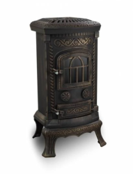 Nordflam Plato Patina öntvény kandalló 7 kW (NORD-KAND-033)