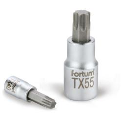 Fortum bitdugófej, torx, 1/4
