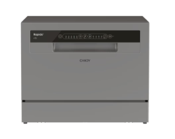 Candy Rapido CP 6E51LS asztali mosogatógép, holdfény ezüst