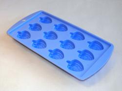 Gumis, szeder alakú jégkocka készítő lila (707)