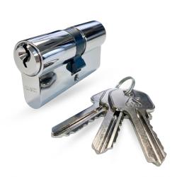 Zárbetét LOB Yeti 30/30mm 3 kulcs nikkel (3286720)