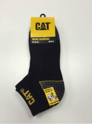 Caterpillar boka munkazokni fekete 39-42, 3 db/csomag (ZCM0486 fekete 39-42)