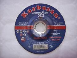 Karbosan Vágó-tisztítókorong fémre INOX 115x1,9 mm (KA-3115I19)