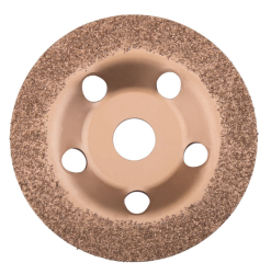 Extol Premium keményfém szemcsés csiszoló korong, 125mm, P46 (8803137)