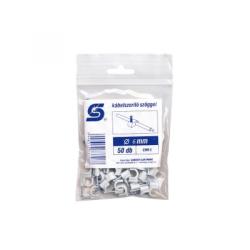 Kábelbilincs szöggel, 6 mm (CHR 6)