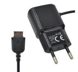 Hálózati töltő (G12445) (5W + fix kábel) FEKETE