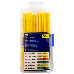 Hőre zsugorodó cső 60 db (ZO17230)