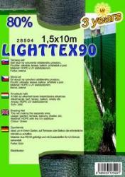 LightTex árnyékoló háló 1,5x10m 80%, zöld (15977)