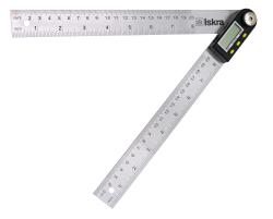 Iskra digitális szögmérő- vonalzó 5422-200 (IS10206)