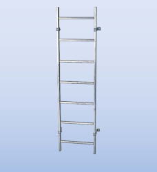 Krause Stabilo aknalétra V4A nemesacélból 1x5 (816047)