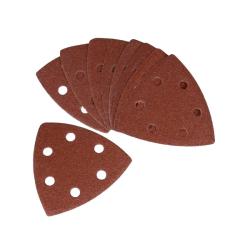 Extol Premium delta csiszolóvászon klt., 20 db a 417200 és 417220 géphez, fára; 93×93mm, 5×P180, 5×P