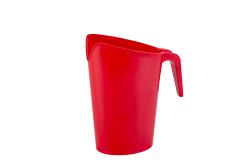 Zacskóstej kiöntő műanyag 1 l (43-bordó)