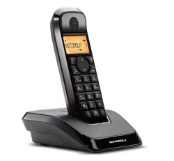 Motorola S1201 telefon készülék (vezeték nélküli, kijelző, DECT) FEKETE