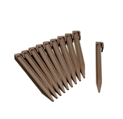 NATURE leszúró tüske ágyásszegély szürkésbarna, 10db (6040635)