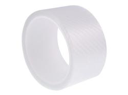 Biztonsági, díszszalag White Carbon szerkezettel, 50mmx3m (86807)
