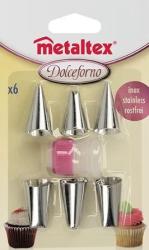 Metaltex hat részes dekoráló fej adapterrel,6 db-os (252408)