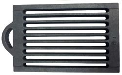 FK-1 rostély 280x185x22 mm, nyéllel (15019)