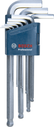 Bosch Hex imbuszkulcskészlet 9db-os (1600A01TH5)
