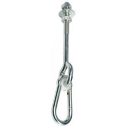 DMX hintacsukló karabinerrel M12 x 130 mm fix (3021530)