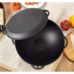 Perfect Home Öntöttvas 3in1 lábas/bogrács/szeletsütő 32 cm (12411)