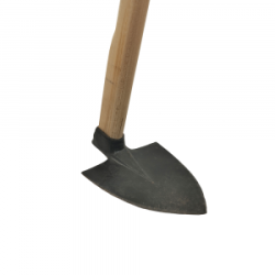 Silver győri kovácsolt hegyes kapa, nyelezett (11739)