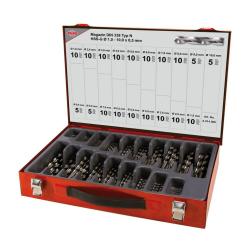 Ruko fémcsigafúró készlet 170 részes, HSS-G (RUK-214200)