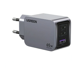 UGREEN Nexode Pro hálózati gyorstöltő 65 W, 3 port (25871)