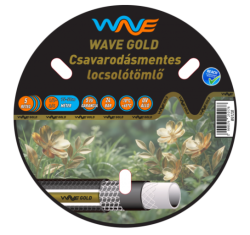 Wave Gold 5 rétegű csavarodásmentes locsolótömlő, 3/4