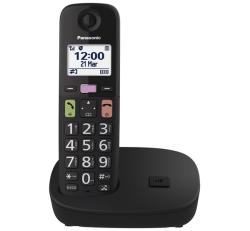 Panasonic KX-TGU110FXB telefon készülék (vezeték nélküli, DECT) FEKETEKX-TGU110FXB